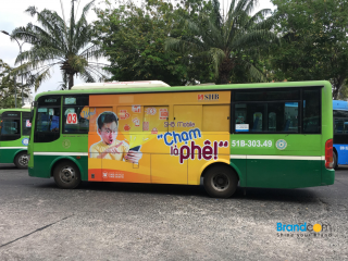 Vì sao quảng cáo xe buýt ở Việt Nam ngày hút khách